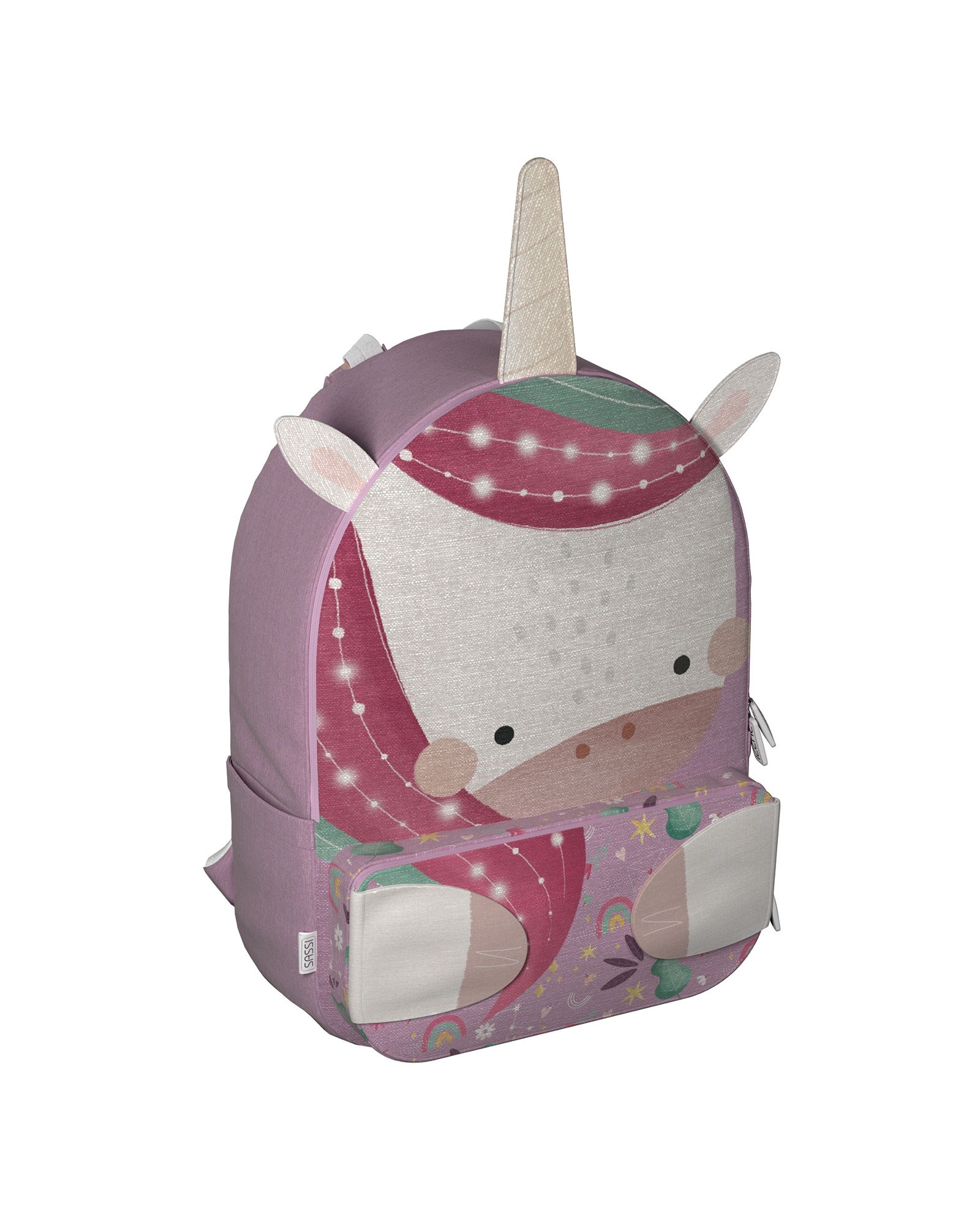 Sassi A4 Junior Cotton Backpack Sparkly The Unicorn – Kidstuff