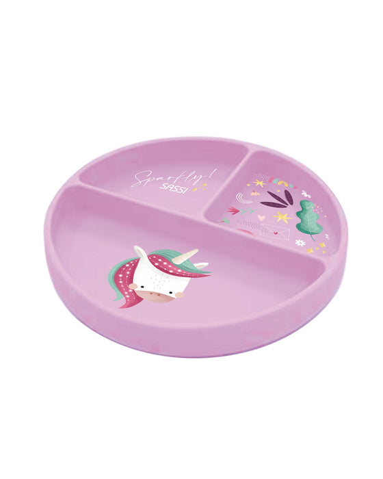 Sassi Silicone Meal Set Sparkly The Unicorn