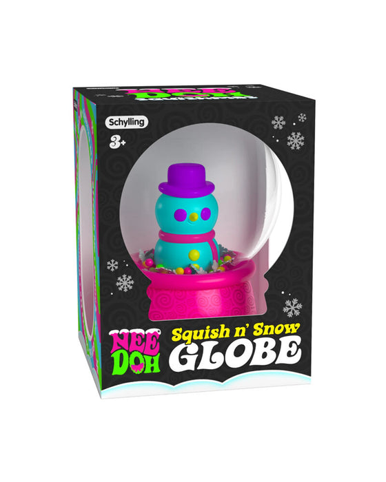 Schylling - Squish n Snow Globe NeeDoh - Assorted