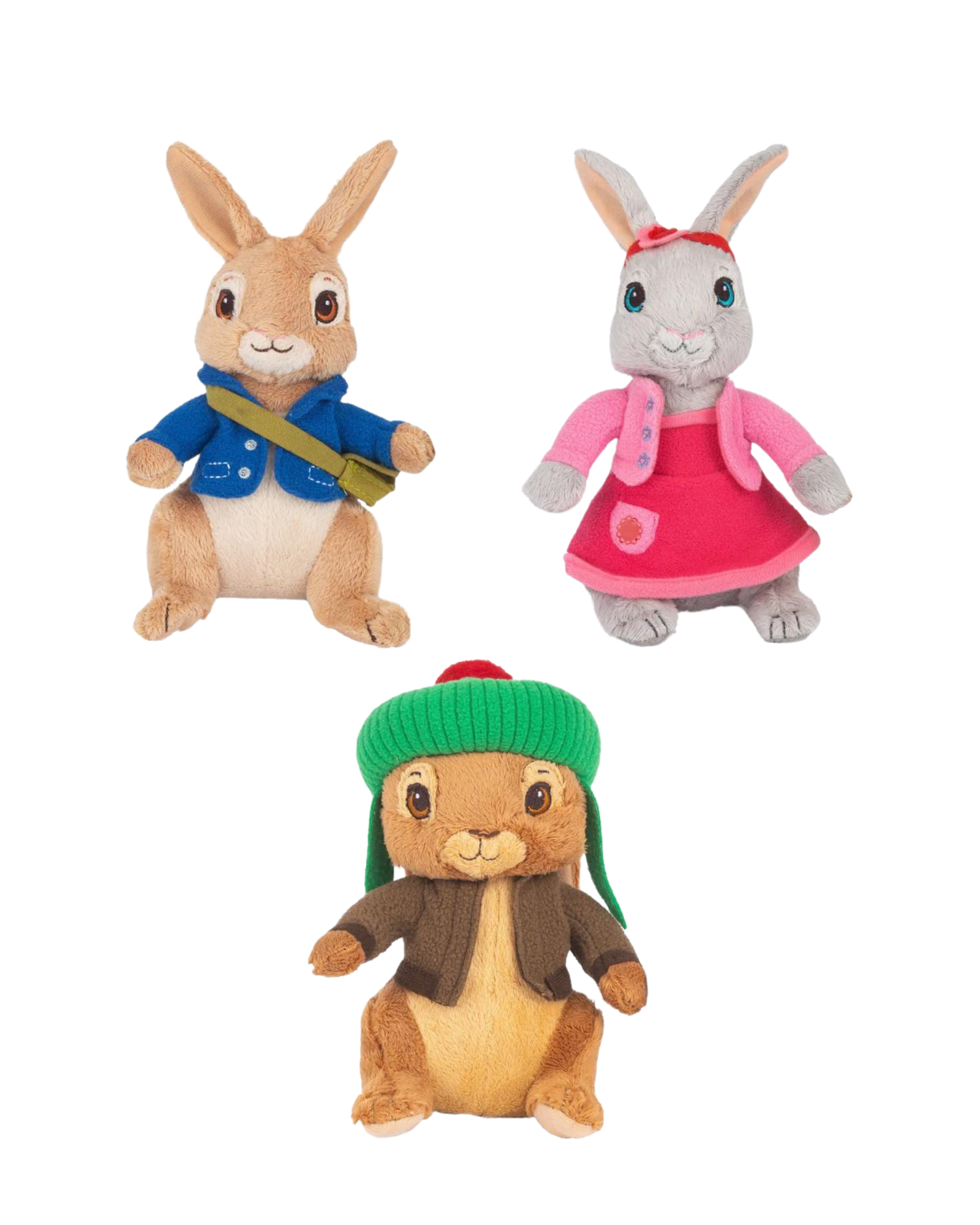 Peter Lily and Benjamin Plush 22cm Assorted – Kidstuff