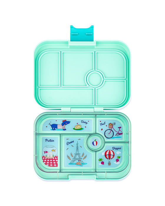 Yumbox Original 6C Serene Aqua Paris Tray