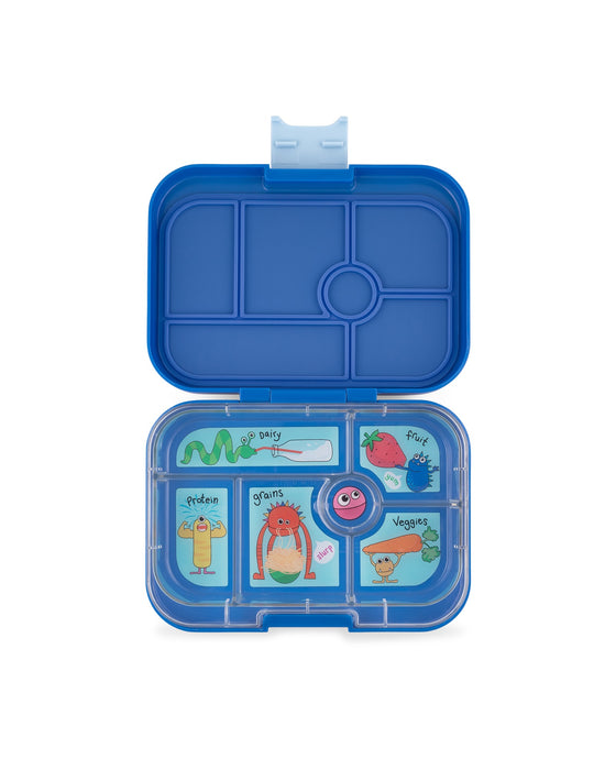Yumbox Original 6C True Blue Monster Tray