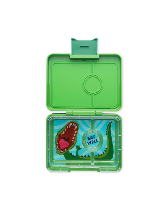 Yumbox Snack Jurassic Green Dinosaur