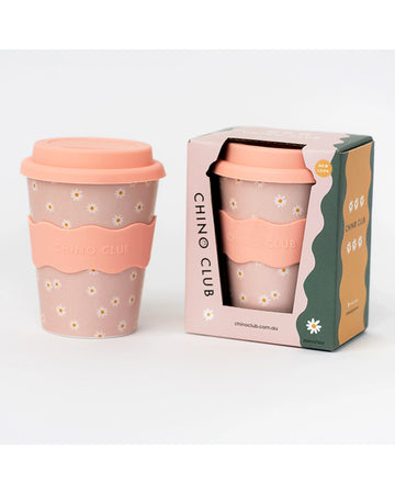 Pink Daisy Adult Cup 350ml