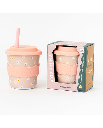 Pink Daisy Kids Keep Cup 8oz