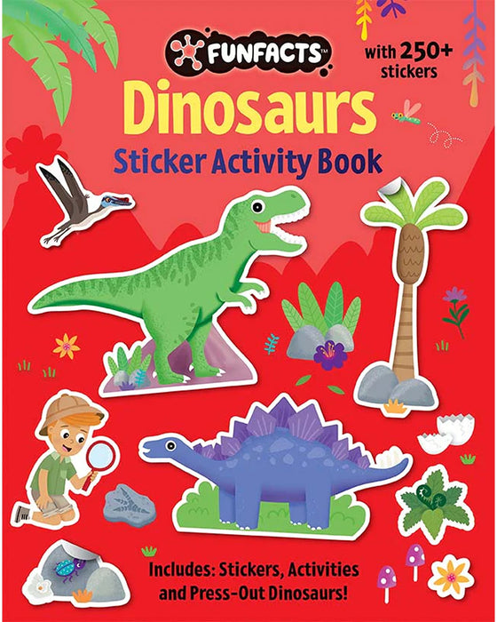 FunFacts Sticker Activity Book Dinosaurs
