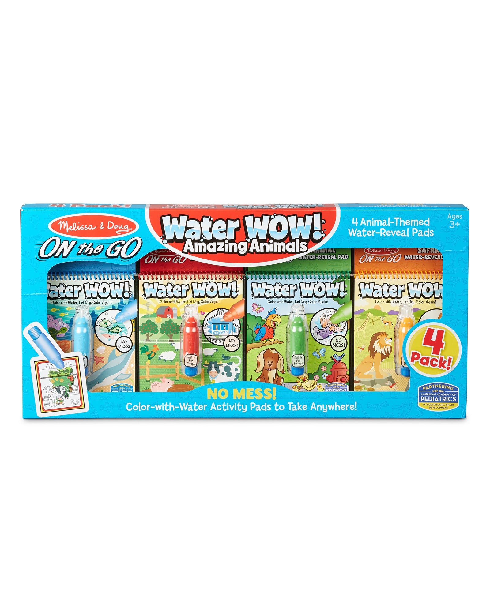 Melissa and Doug Water Wow Amazing Animals Deluxe Pack
