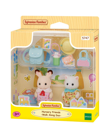 Sylvanian Families Nursery Friends Walk Along Duo