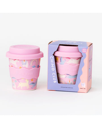 Pink Unicorn Babychino Cup 120ml