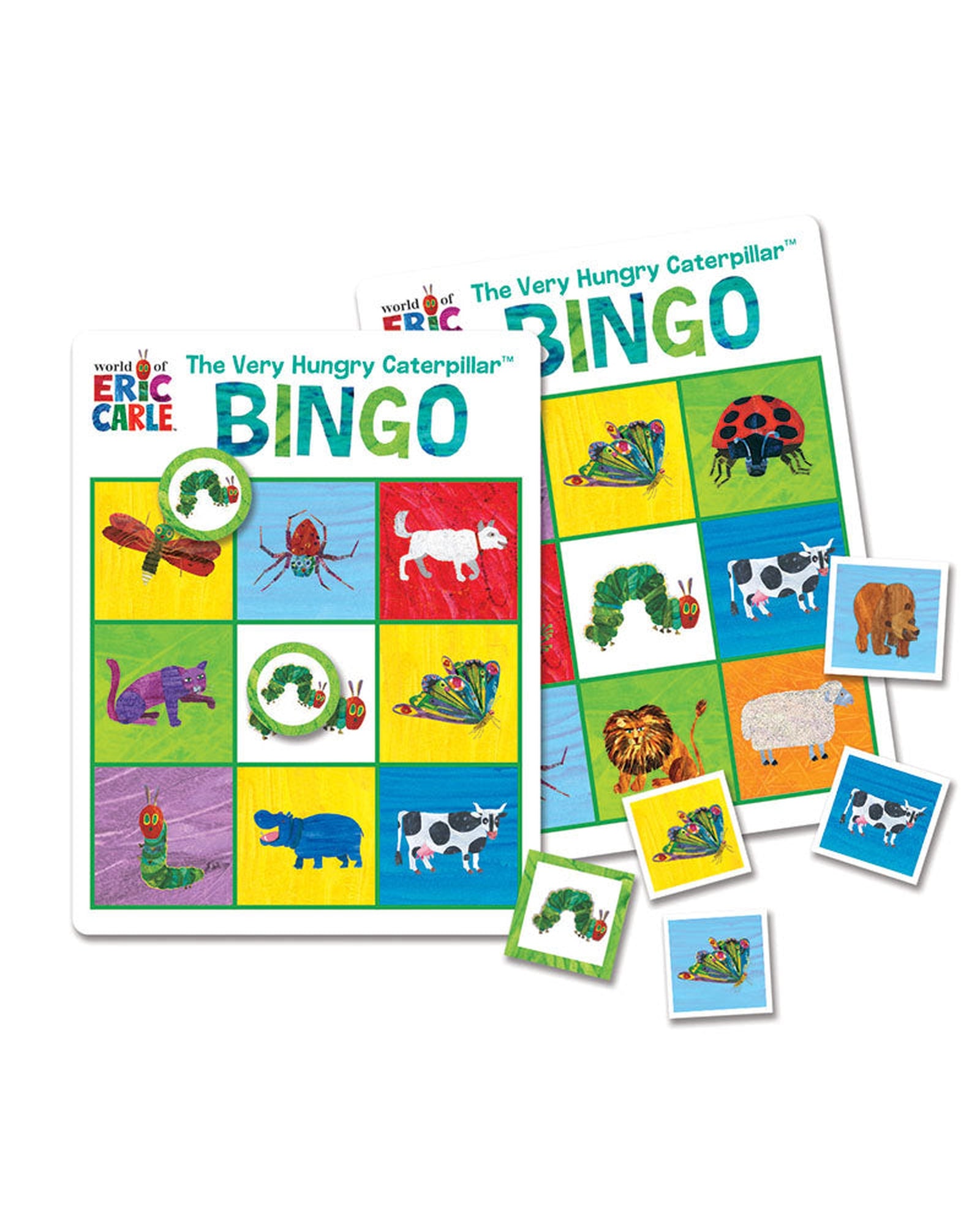 The Very Hungry Caterpillar Bingo And Matching Tin Game