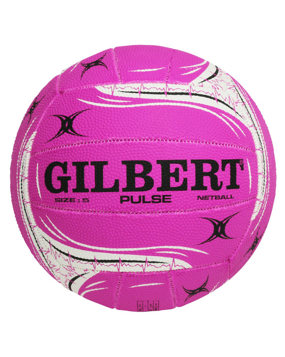 Gilbert Netball Pulse Netball 2022 Pink Sz5
