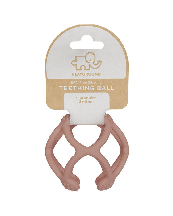 Silicone Teething Ball Rose