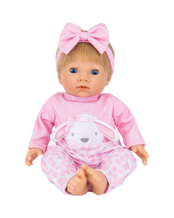 Tiny Treasures Pink Bunny Doll