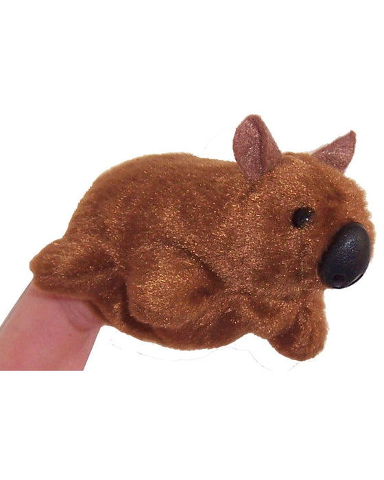 Wombat Finger Puppet
