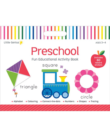 Little Genius Vol 2 Mega Activity Pad Preschool
