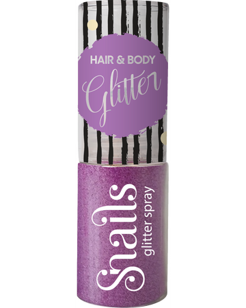 Snails Hair Body Body Glitter Purple