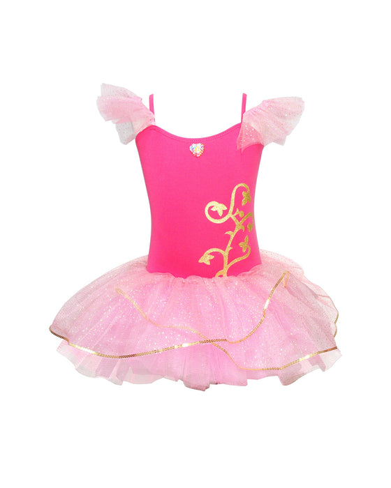 Pink Poppy Sleeping Beauty Tutu Age 3-4
