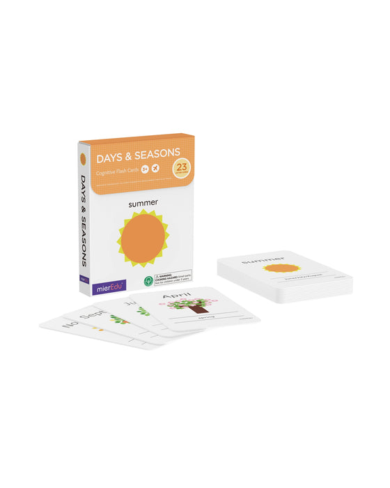 Meir Edu Cognitive Flash Cards Days Seasons
