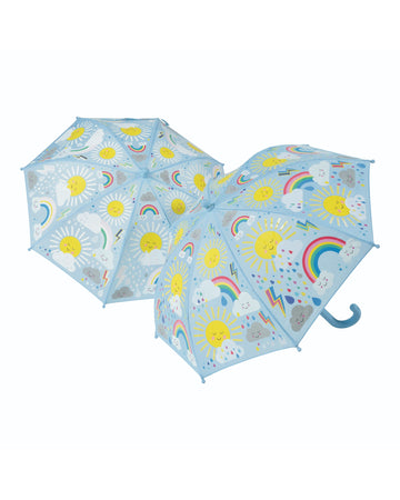 Floss and Rock Umbrella Colour Change Sun and Clouds