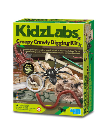 4M Kidz Labs Creepy Crawly Digging Kit