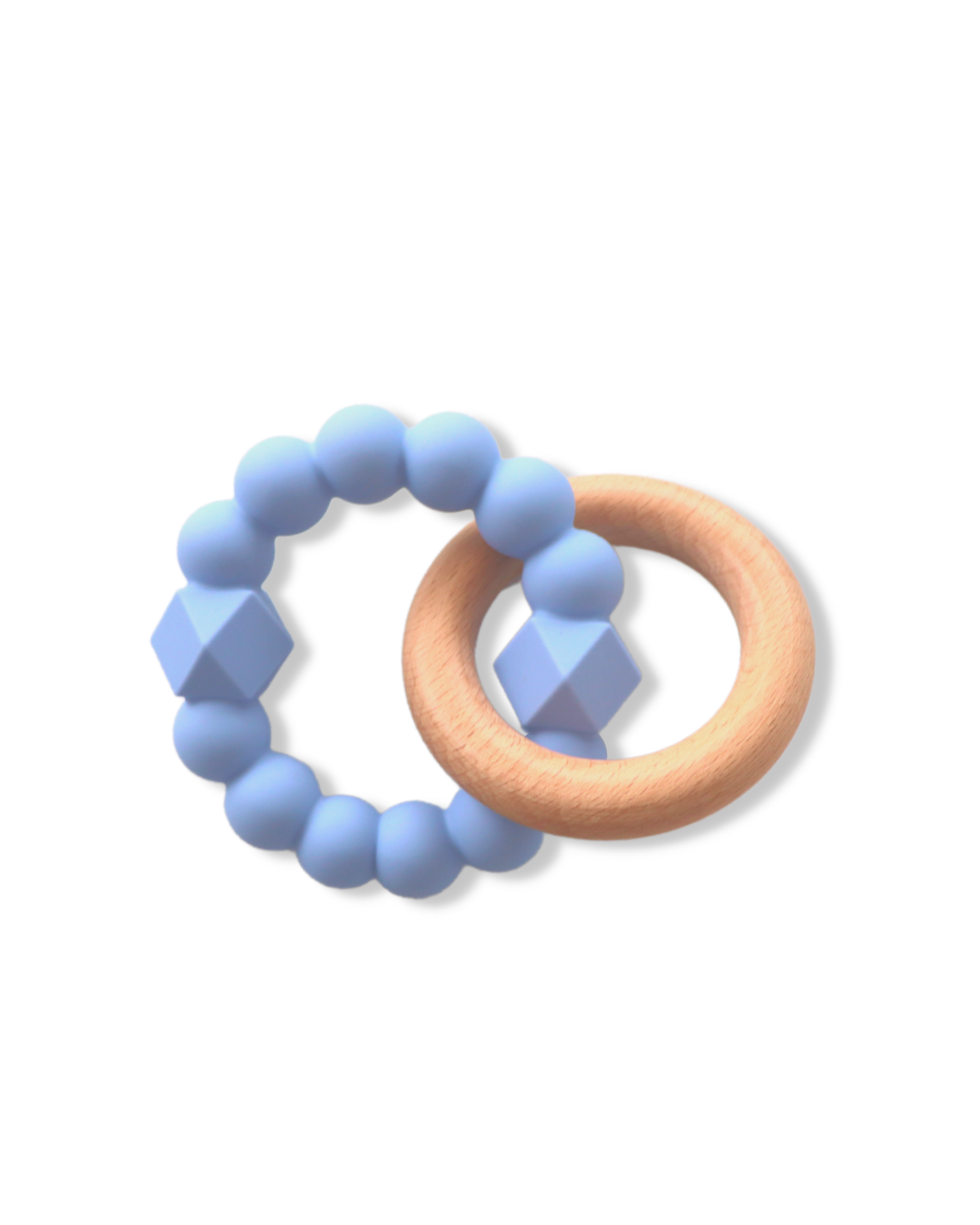 Jellystone Soft Blue Moon Teether – Kidstuff - Main Image
