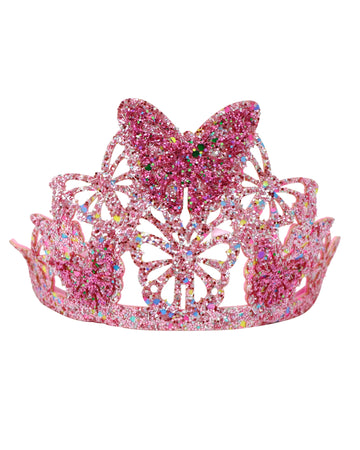 Pink Poppy CrownBallet Soft Glitter Butterfly