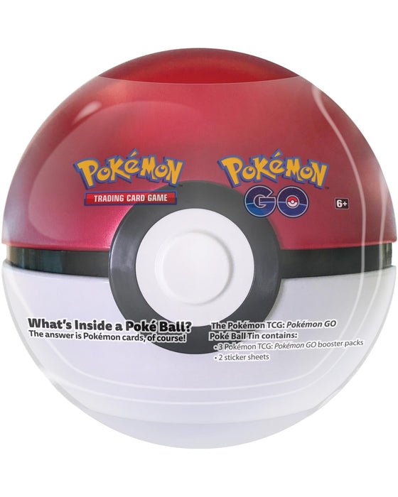 Pokémon TCG: Pokémon GO Poké Ball Tin - Assorted