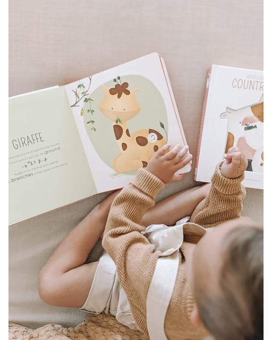Sassi Sound Book Who Lives in the Savannah? - Kidstuff