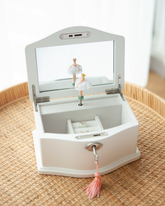 Saint Germaine Anna Deluxe Jewellery Box Medium White