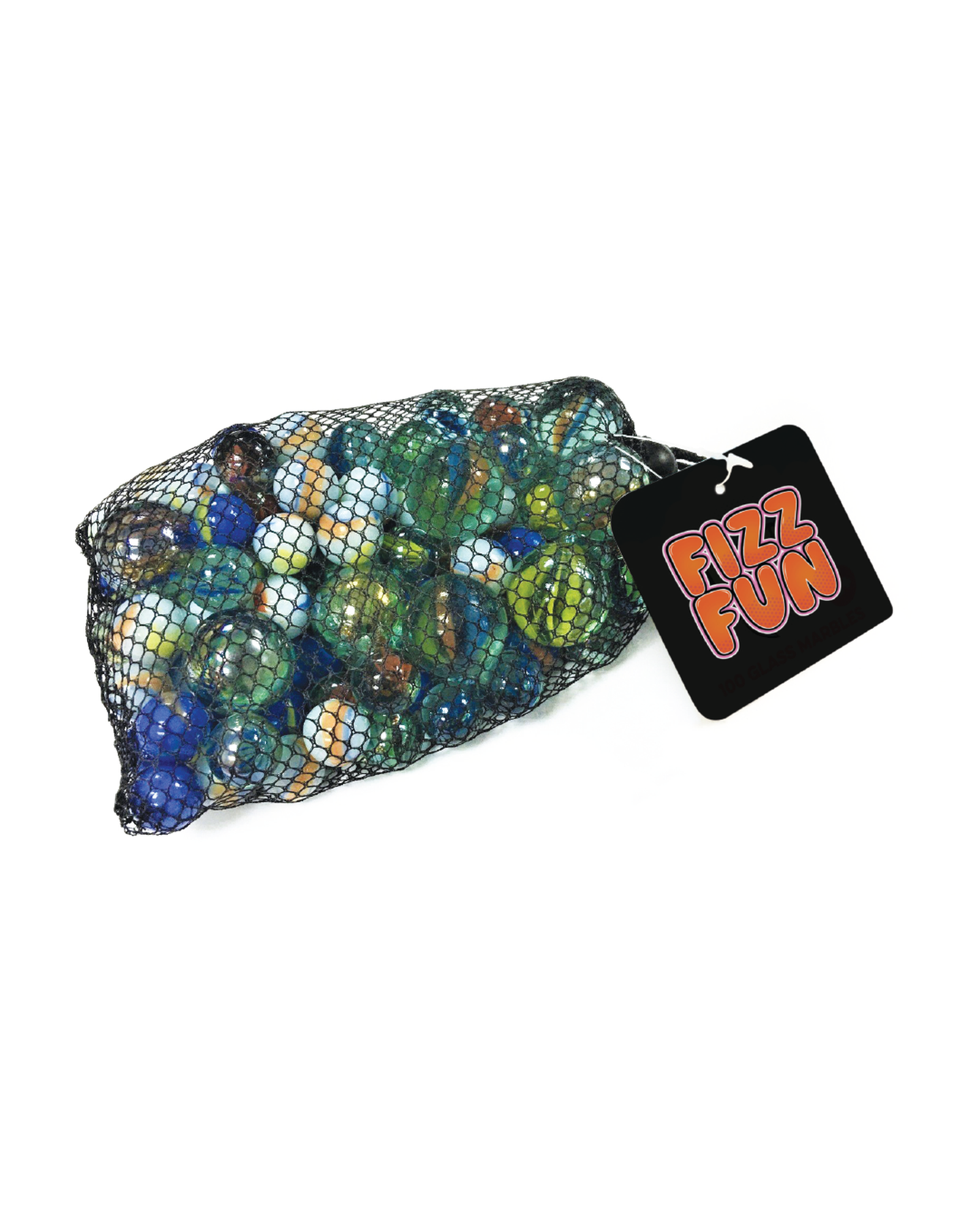 Fizz Fun 100 Glass marbles