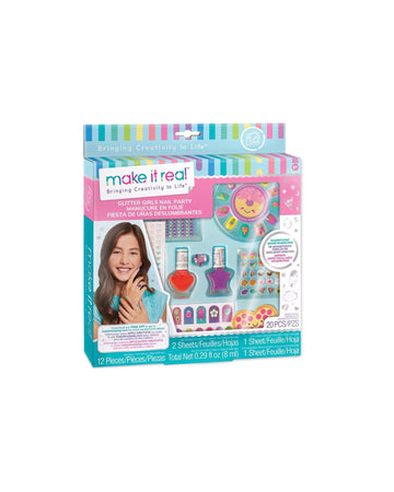 Make It Real Glitter Girls Nail Party