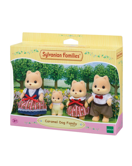 Sylvanian Families Caramel Dog Family