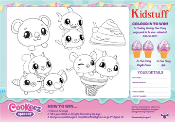 Cookeez Makery - Colouring Competition