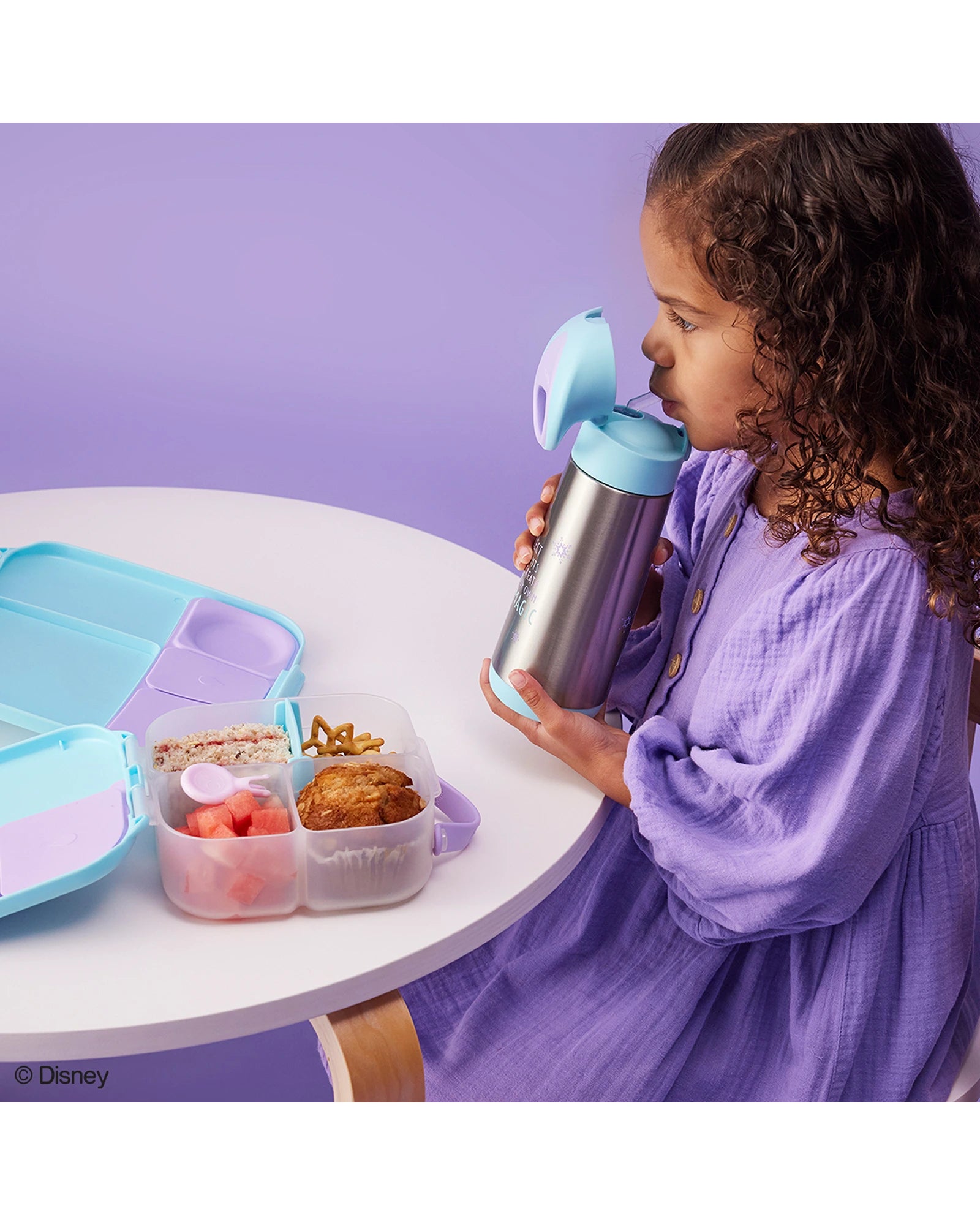 b.box Disney Frozen Insulated Drink Bottle 500ml