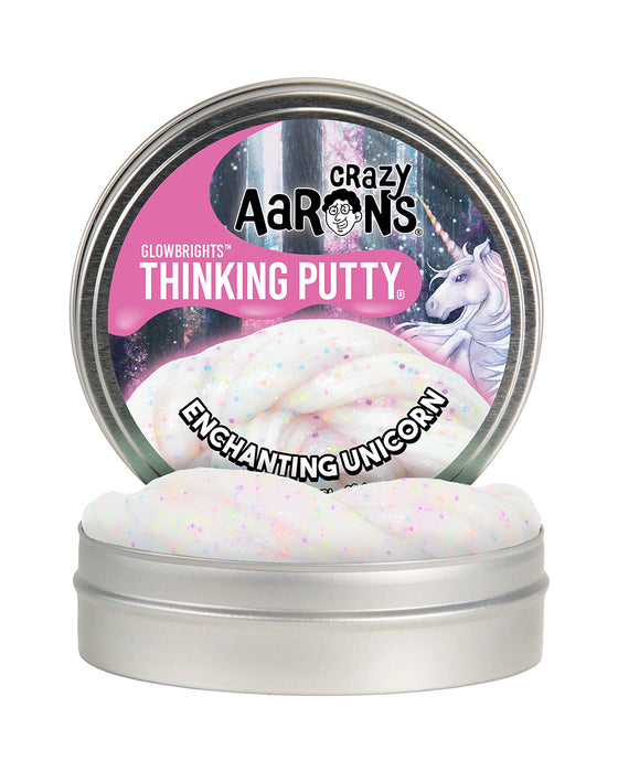 Aarons Putty 4 Inch Glowbrights Enchanting Unicorn