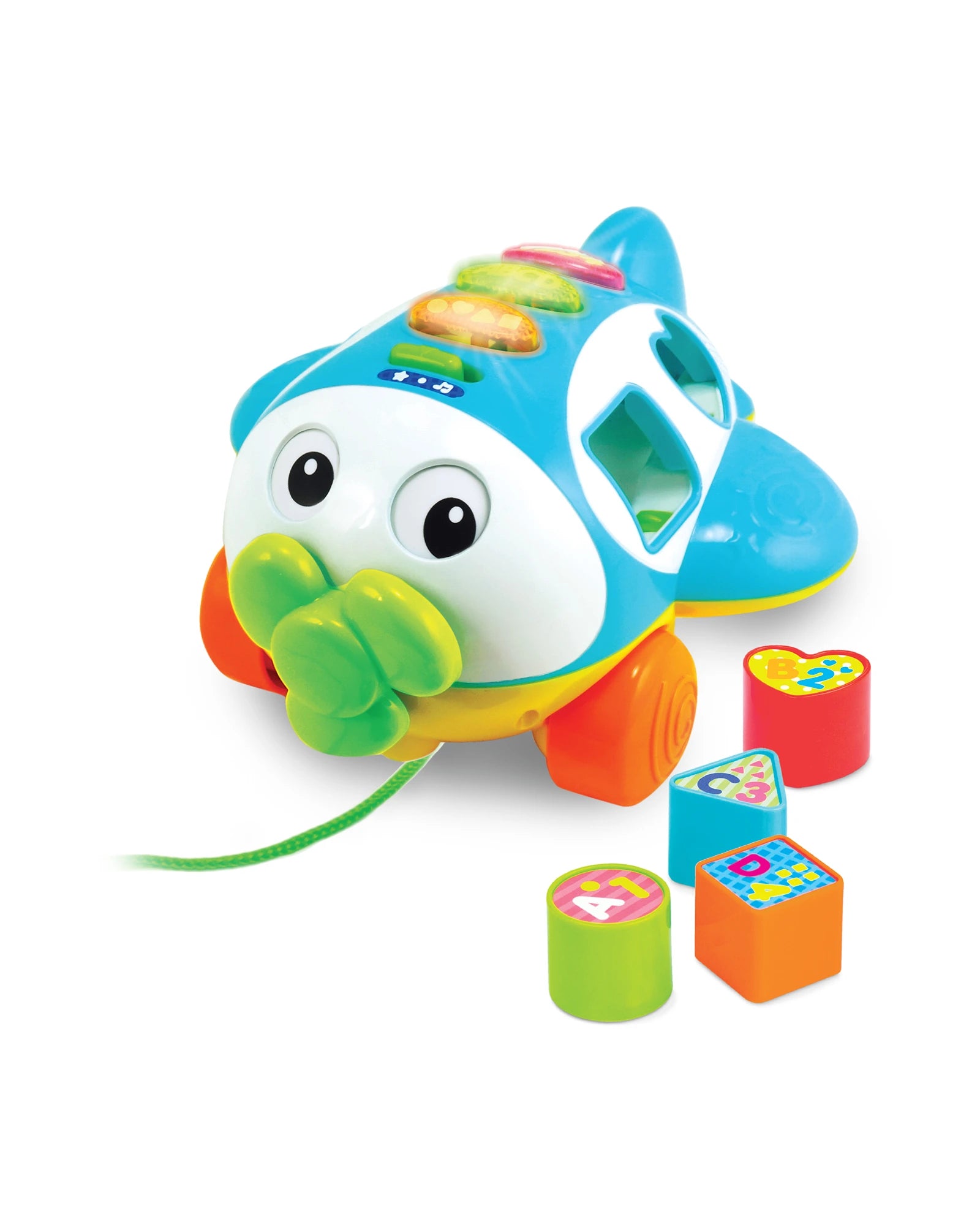 Sort And Learn Pull Along Plane