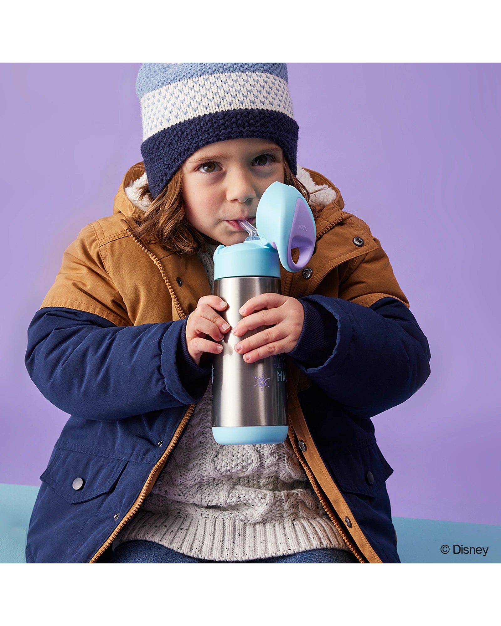 b.box Disney Frozen Insulated Drink Bottle 500ml