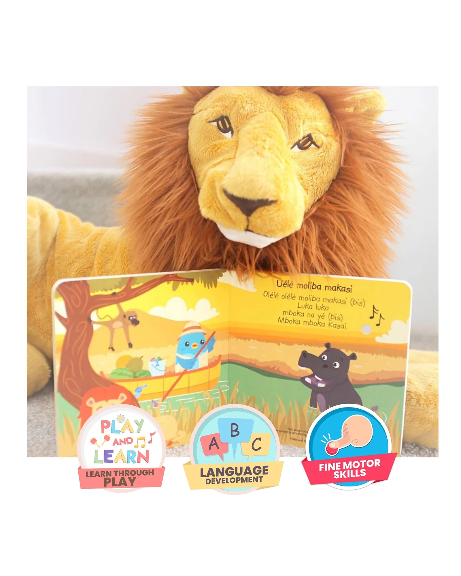 Safari Animal Sounds Board Book