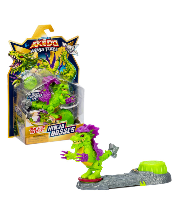 Akedo S7 W1 Ninja Fury Mega Ninja Bosses Single Pack - Assorted