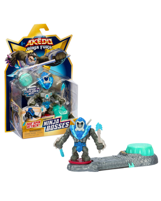 Akedo S7 W1 Ninja Fury Mega Ninja Bosses Single Pack - Assorted