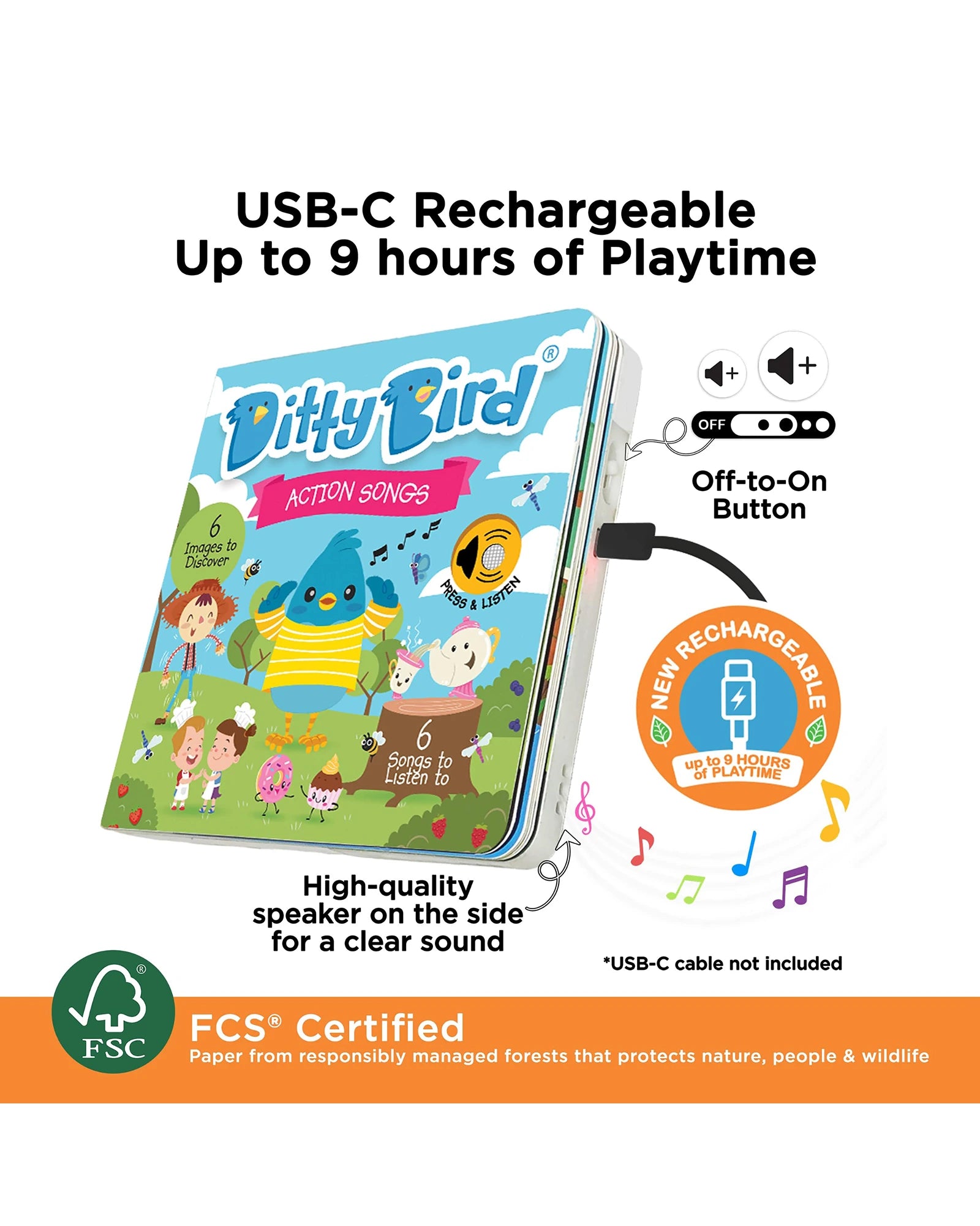 Action Songs Board Book