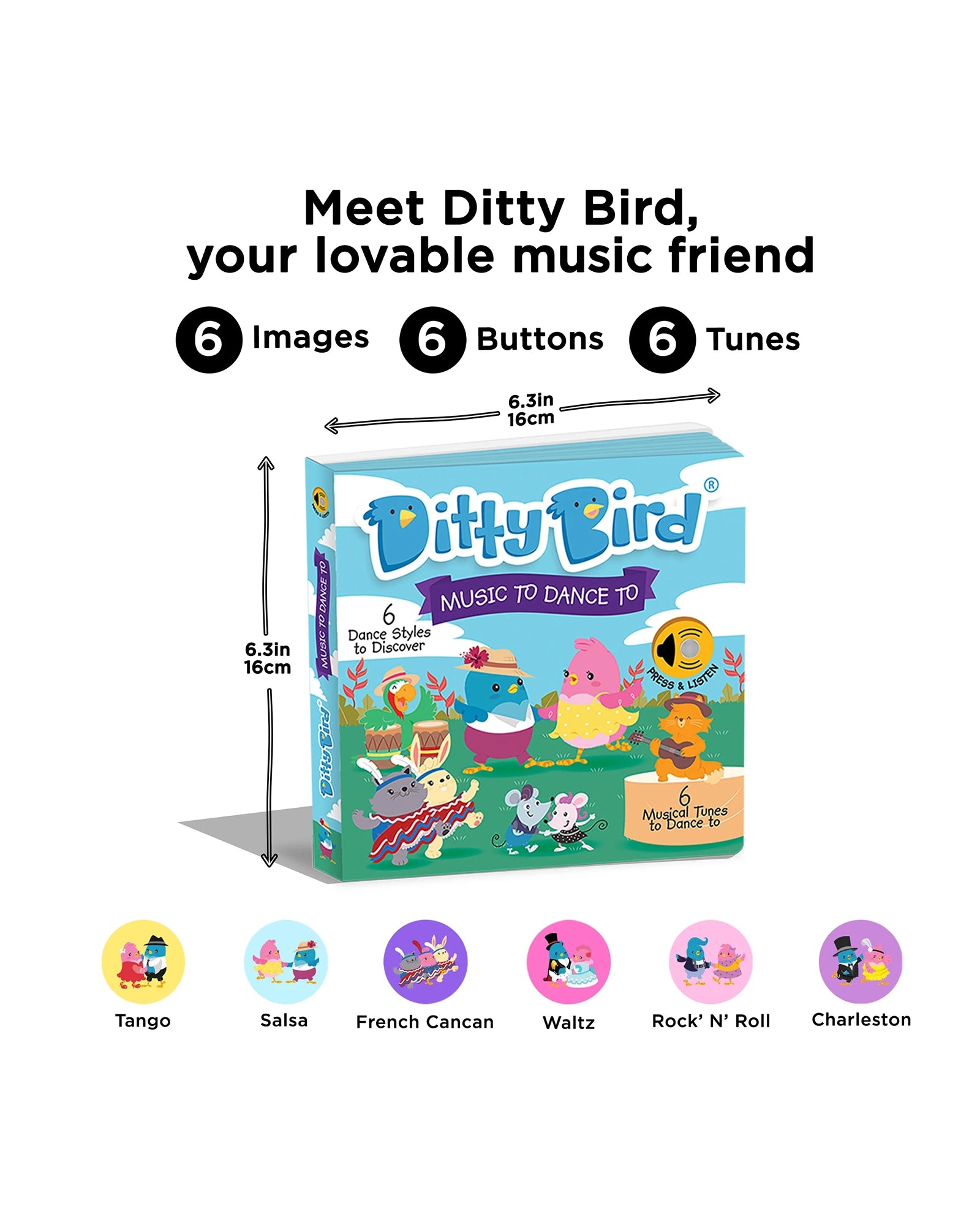 Music To Dance To Board Book
