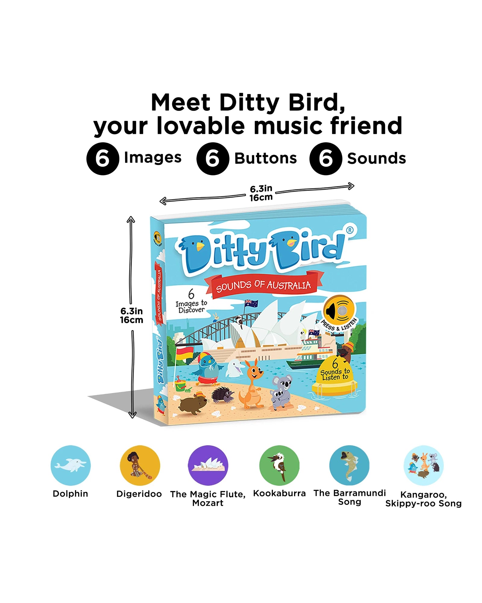 Sounds of Australia Board Book