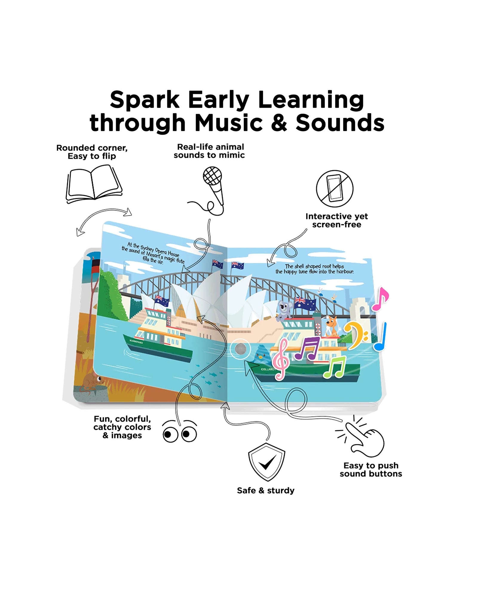 Sounds of Australia Board Book