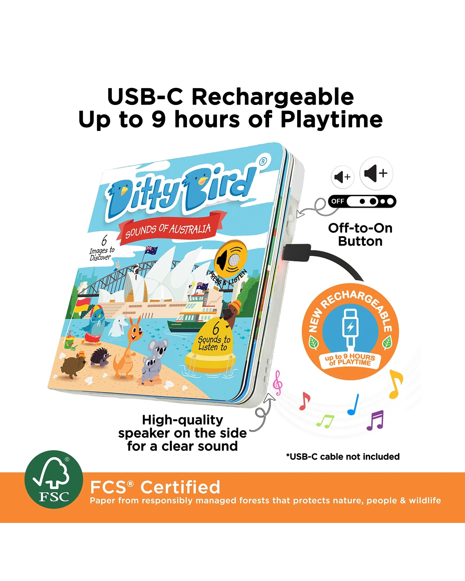 Sounds of Australia Board Book
