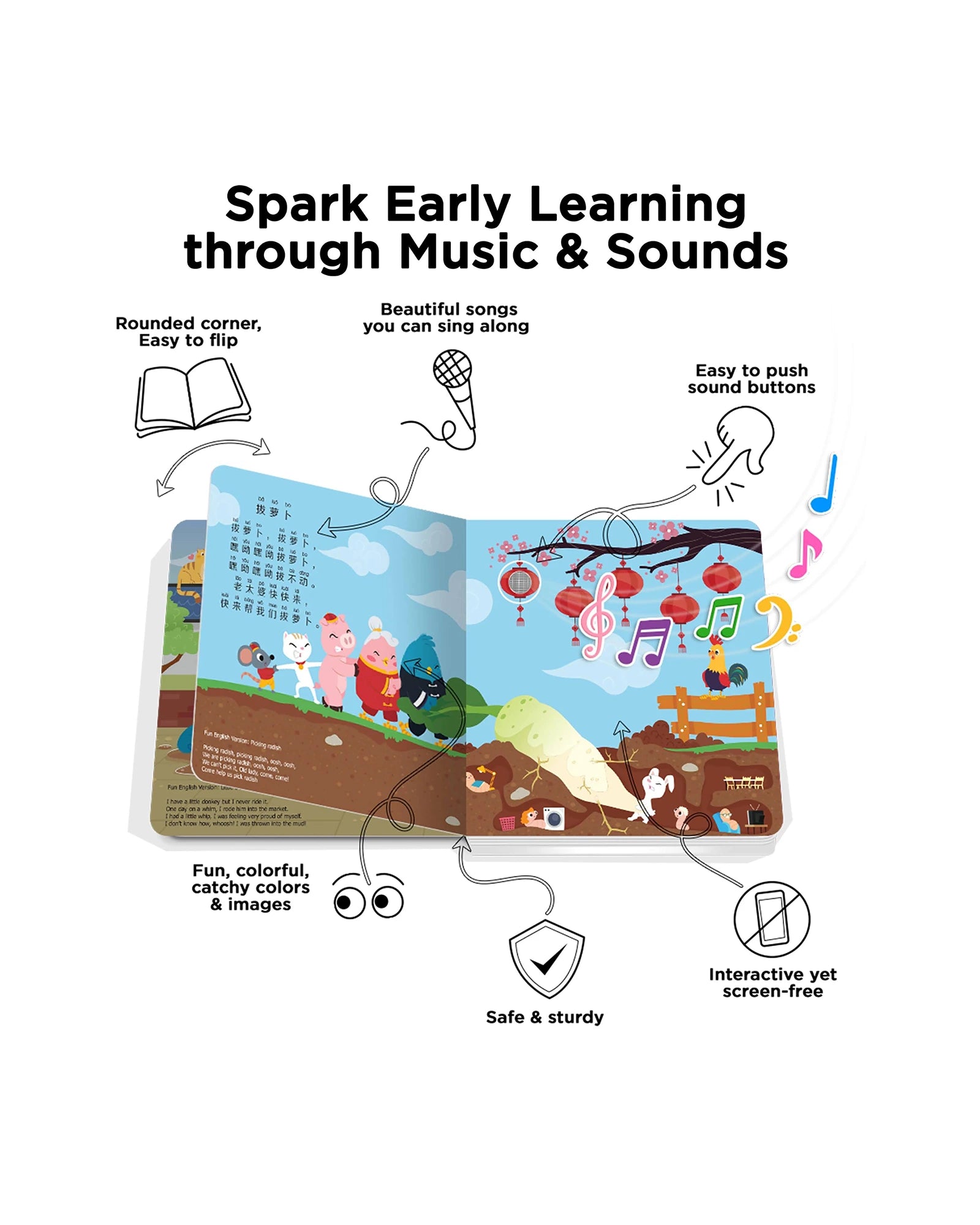 Chinese Children's Songs Vol 1 Board Book