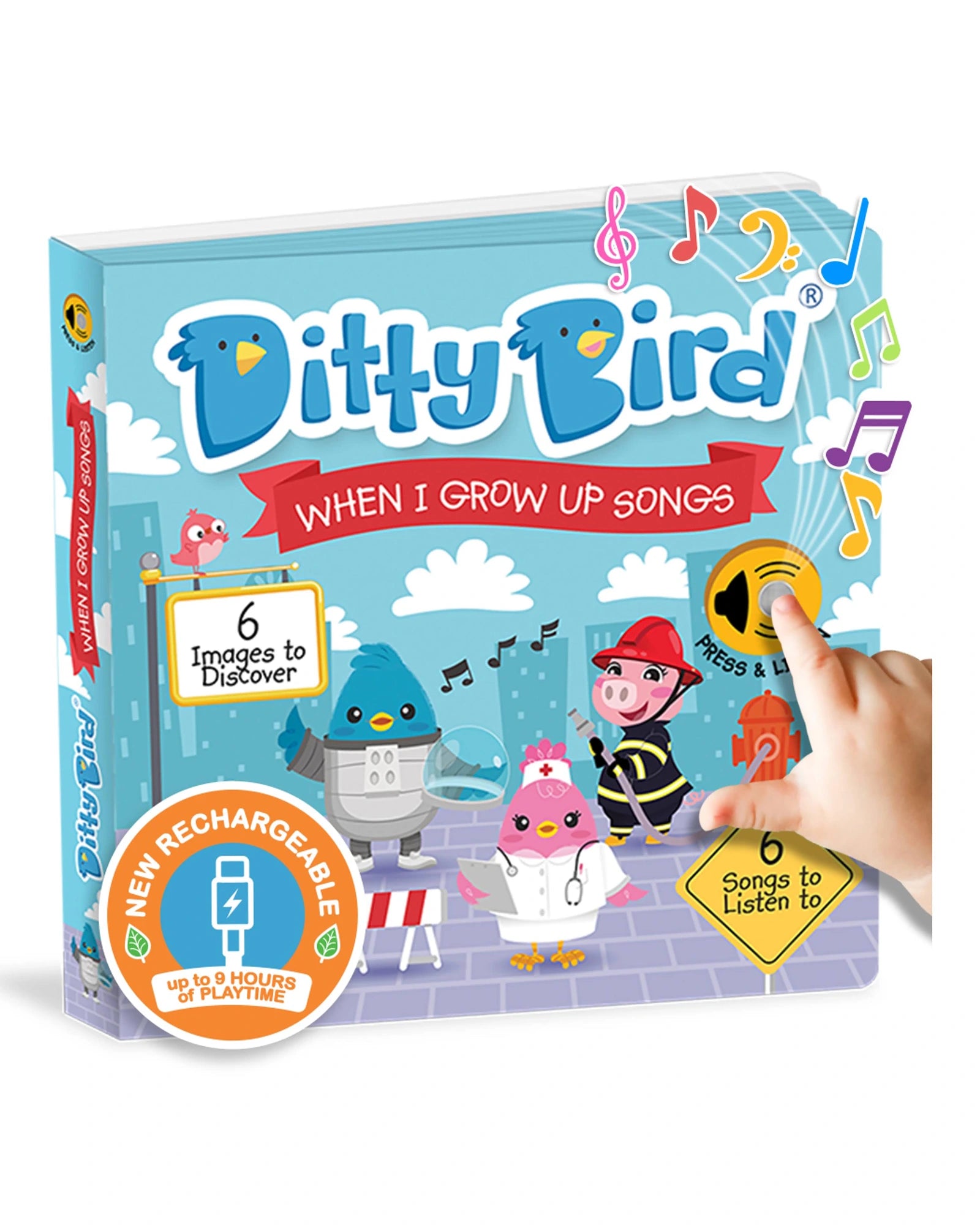 When I Grow Up Songs Board Book