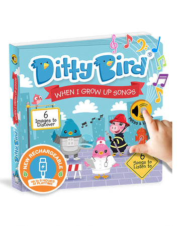 When I Grow Up Songs Board Book