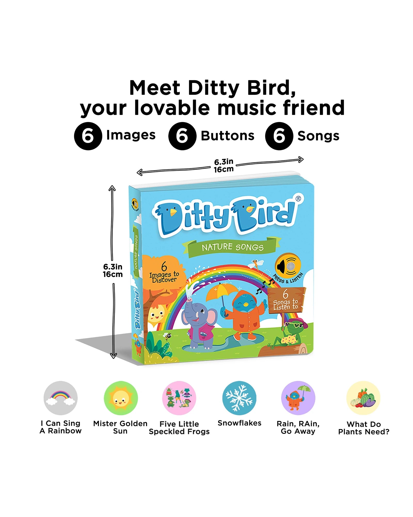 Nature Songs Board Book