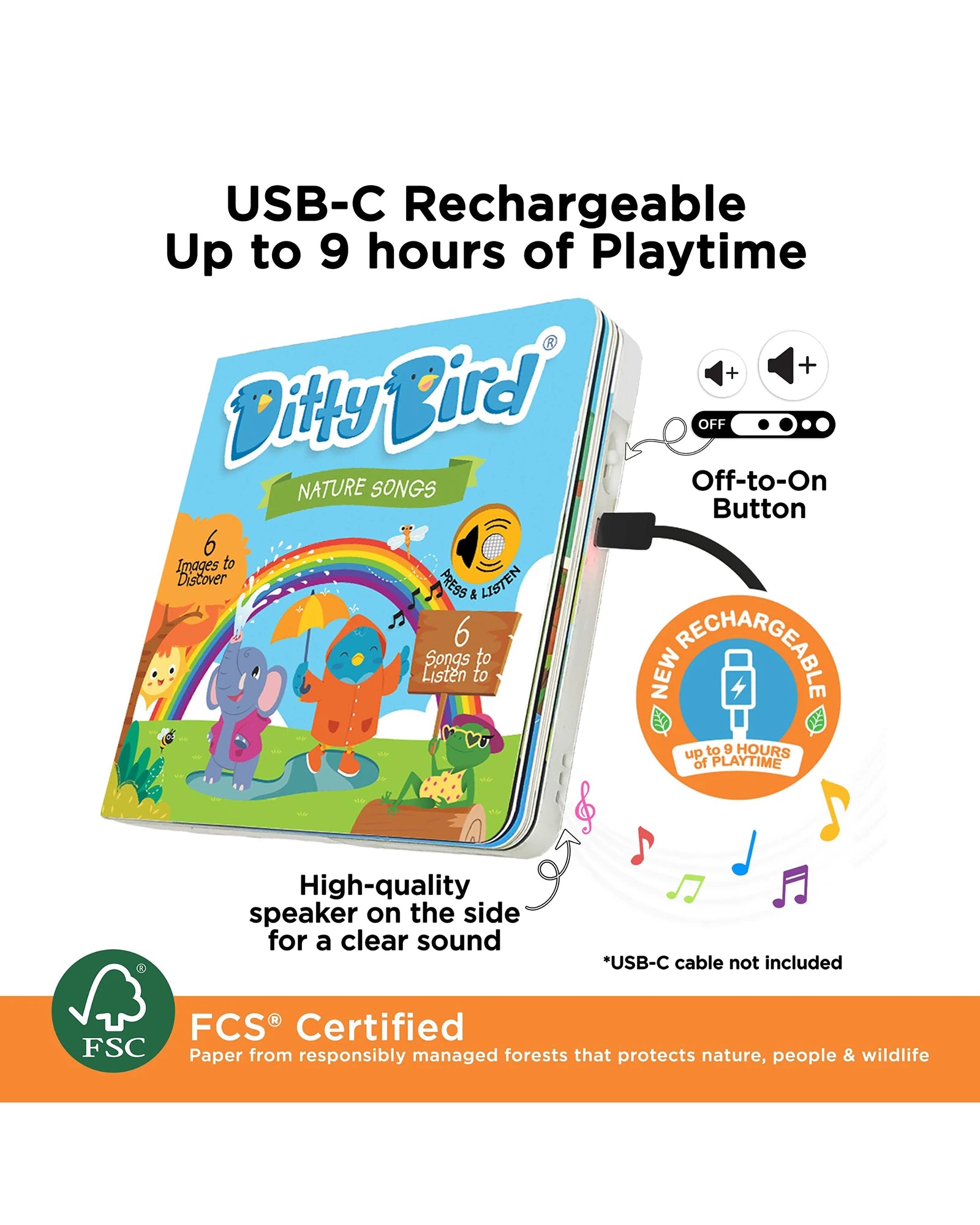 Nature Songs Board Book